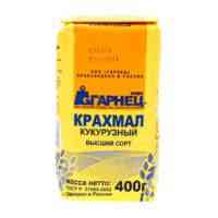 Крахмал Гарнец кукурузный без глютена 400гр.