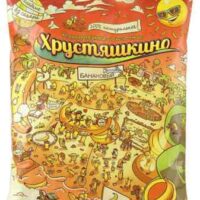 Хрустяшкино Кукурузные палочки "Банановый Край" без сахара, без глютена 90гр.