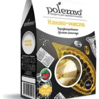 Polezzno Какао-масло нерафинированное аромат шоколада 500гр.