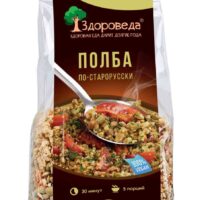 Полба с зеленой чечевицей по старорусски "Здороведа" 250 гр