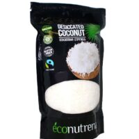 Econutrena Кокосовая стружка органическая LOW FAT низкой жирности 150гр.