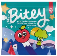 Bite мультизлаковые фигурки Паффы со вкусом Броколли 20 гр
