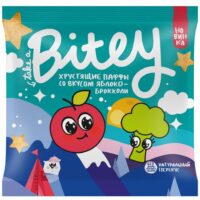 Bite мультизлаковые фигурки Паффы со вкусом Броколли 20 гр