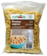 Natfoods Готовый завтрак Сладкие ячневые шарики без сахара, 100гр.