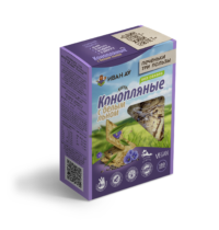 ИД Печенье Печенье три пользы конопляное с белым льном 150гр.