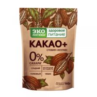 Экологика Напиток растворимый "КАКАО+" пакет140гр.