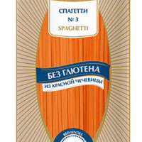 Federici Спагетти без глютена из красной чечевицы 250гр.