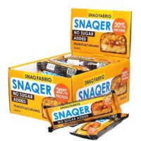 SNAQER Батончик глазированный АРАХИС И КАРАМЕЛЬ 50гр.
