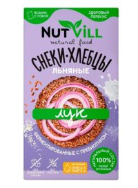 NUTVILL Снэки хлебцы "Лук" 70 гр.
