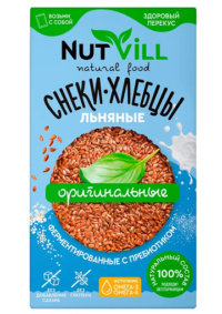 NUTVILL Снэки хлебцы "Оригинальные" 70 гр.