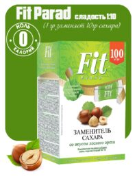 Комплексная пищевая добавка: Смесь подсластителей "ФитПарад №18" со вкусом лес.орех (100шт/стик) 50г