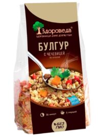 Булгур с чечевицей по арабски "Здороведа" 250 гр.