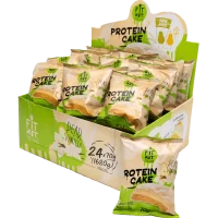 FIT KIT Protein white cake 70гр Груша-ваниль