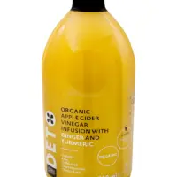 DETO ANDREA MILANO Уксус яблочный с имбирём и куркумой Organic нефильтрованный Италия 500мл.