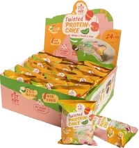 FIT KIT Protein TWISTED cake 70гр Манго-персик-киви