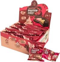FIT KIT Protein TWISTED cake 70гр Ром-гранат