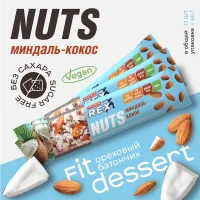 RC Батончик ореховой протеиновый "миндаль-кокос" 20% 40гр.