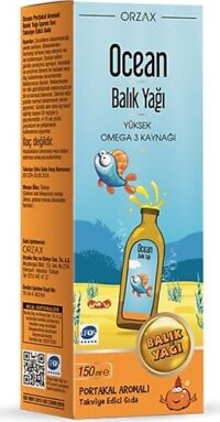 ORZAX OCEAN Fish Oil Syrop 150 мл.