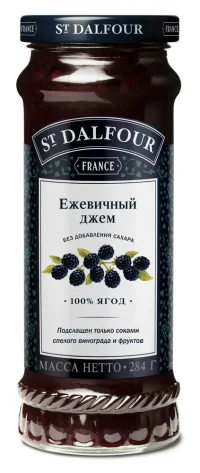St.Dalfour Джем из ежевики 284гр.