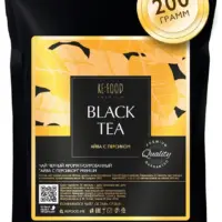 REFOOD Чай чёрный Айва с персиком PREMIUM 100 гр.