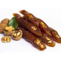 Полезнотека Чурчхела Абрикос с грецким орехом без сахара 1шт.