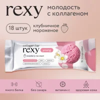 RC Rexy young Батончик протеиновый "Клубничное мороженое" 35 гр.