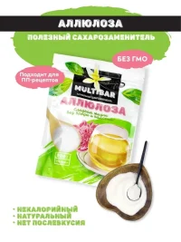 MULTIBAR Сахорозаменитель Аллюлоза 200 гр.
