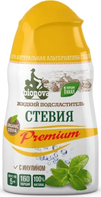 Столовый подсласт. Бионова Стевия Premium 80г