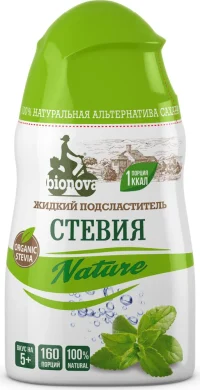 Столовый подсласт. Бионова Стевия Nature 80г