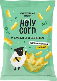 HC Кукурузные снэки "Сметана и зелень" 50 гр.