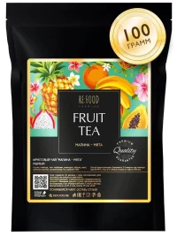 REFOOD Чай фруктовый "Малина-Мята" PREMIUM 100 гр.
