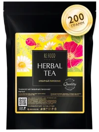 REFOOD Чай травяной "Имбирный Лимонник" PREMIUM 200 гр.