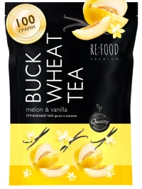 REFOOD Чай гречишный Дыня-Ваниль PREMIUM 100 гр.