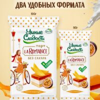 Di&di Торт "La Romance" со вкусом манго-маракуйя со стевией 220 гр.