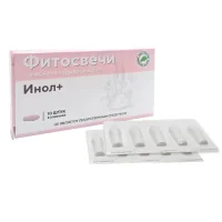 МБПЦ Фитосвечи "Инол +" блистер 10 шт.