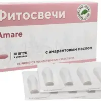 МБПЦ Фитосвечи "Амаре" блистер 10 шт.