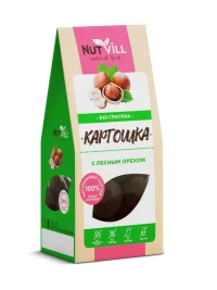 NUTVILL Печенье Картошка с лесным орехом 96 гр.