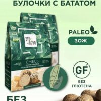 ЭТОНОВО Смесь для выпечки "Булочка с псилиумом" без глютена 160 гр.
