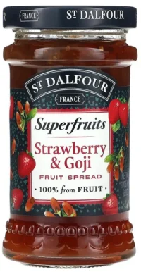 St.Dalfour Джем клубничный с ягодами годжи 170 гр.