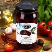 DELPHI Маслины Каламата с/к в рассоле 350гр.