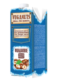 VEGANUTS-moloko ФУНДУКОВОЕ ст/б 1 л. 3,3%