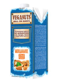 VEGANUTS-moloko МИНДАЛЬНОЕ ст/б 1 л.2,7%
