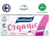 Vuokkoset Тампоны органические супер 16 шт.