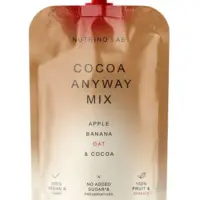 Nutrino Lab Пюре фруктовое Яблоко, банан, овсянка, какао 200гр