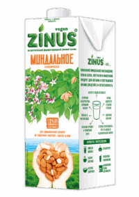 ZINUS - moloko миндальное 1л ТВА