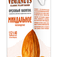 VEGANUTS-moloko МИНДАЛЬНОЕ ТВА 1 л.*1,5%