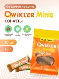 Qwikler candy 130г "Ореховое пралине"
