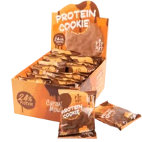 FIT KIT Protein cookie Карамельный мусс 40гр