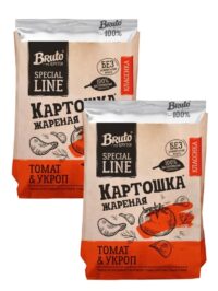 Bruto Kraft Чипсы "Томат и укроп" 120 гр.
