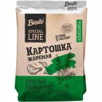 Bruto Kraft Чипсы "Пряный розмарин" 120 гр